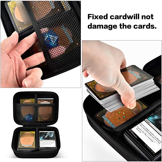Cards Holder Case Compatible for Magic The Gathering Core Set 2021 (M21) Bundle, Cards Storage Box Fits for Ikoria/ for Eldraine/ for Oko/ for Land Station/ for 36 Booster Pack All Card Game-Box Only