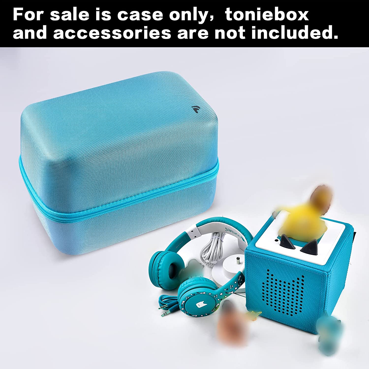 PAIYULE Case Compatible with Tonies Figures Audio Play Character, Figurine  Storage Holder for TonieBox Characters for Kids, Toy Organizer Box(Bag